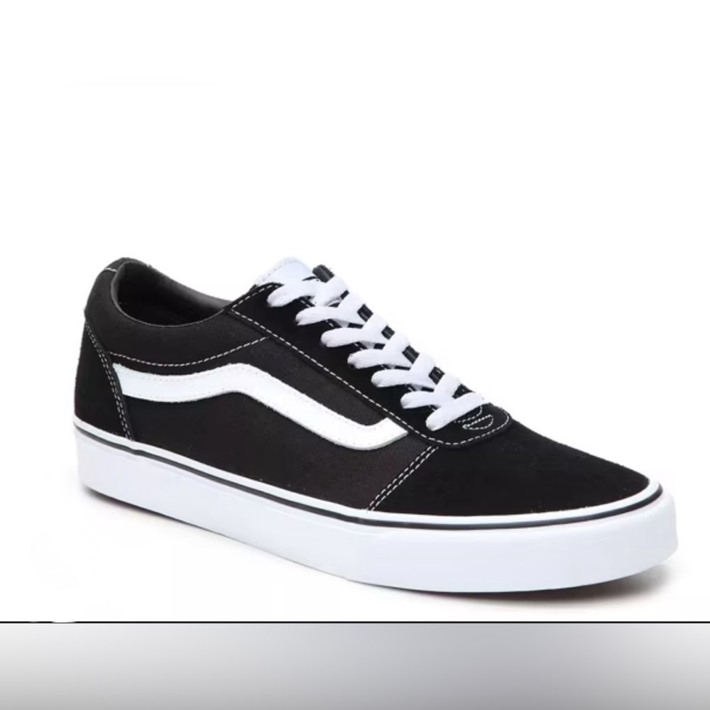 Vans Black and White Women Sneakers